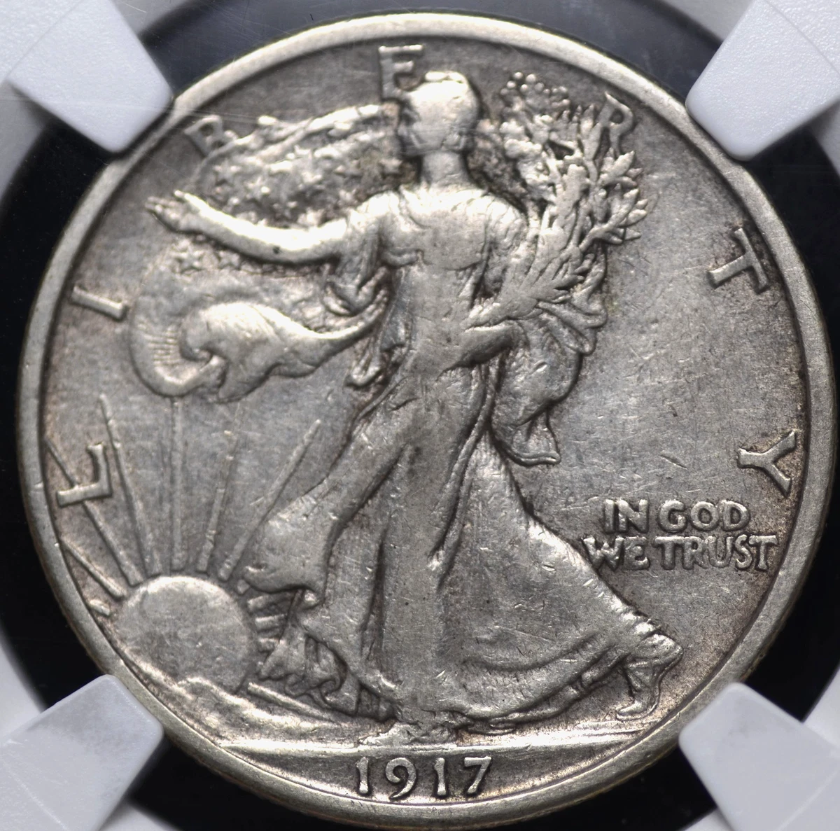 NGC Grade XF 40 Liberty Walking Half Dollars (1916-1947) for sale