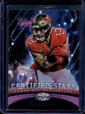 2023 Panini Certified Mike Evans Stars Mirror Purple #/10 Buccaneers