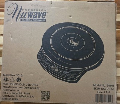 Brand New NuWave 30101 12.25 in Electric Induction Cookware