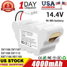 14.4V 4000mAh Battery for Shark XBT1106 SV1107 SV1106 XB1100 Cordless Vacuum