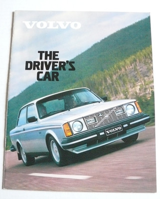 1980 Volvo The Driver's Car Sales Brochure 242 244 245 262C 264GL 265GL