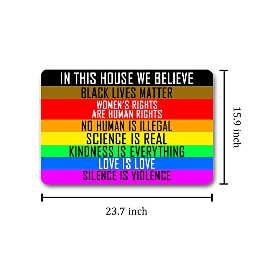 Funny Welcome Doormats Decorative Area Rugs for Front Porch Decor In This - Picture 4 of 8