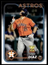 2024 Topps Yainer Diaz Houston Astros #77