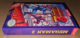 NES Mega Man 2 CIB Complete In Box Nintendo Entertainment System Capcom Oval