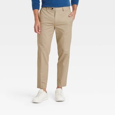 Men's Extended Tab Slim Fit Trousers - Goodfellow  Co