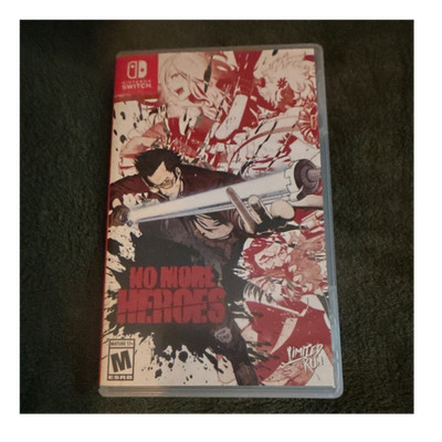 Nintendo No More Heroes Nintendo Switch Game Case w/ Insert 