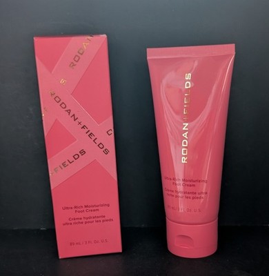 Rodan + Fields Ultra Rich Moisturizing Foot Cream Pedicure New in Box Sealed