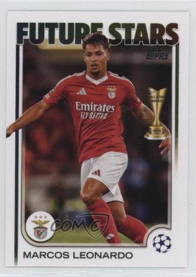 2024-25 Topps UEFA Club Competitions Future Stars Marcos Leonardo #38 Rookie RC