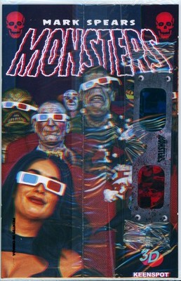 MARK SPEARS MONSTERS #9 D - 2026 - Matinee 3-D  glasses still sealed