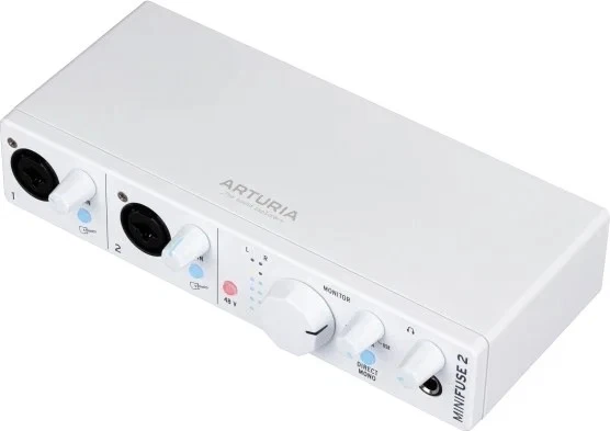 Arturia Minifuse 2 Interface audio Usb - blanc