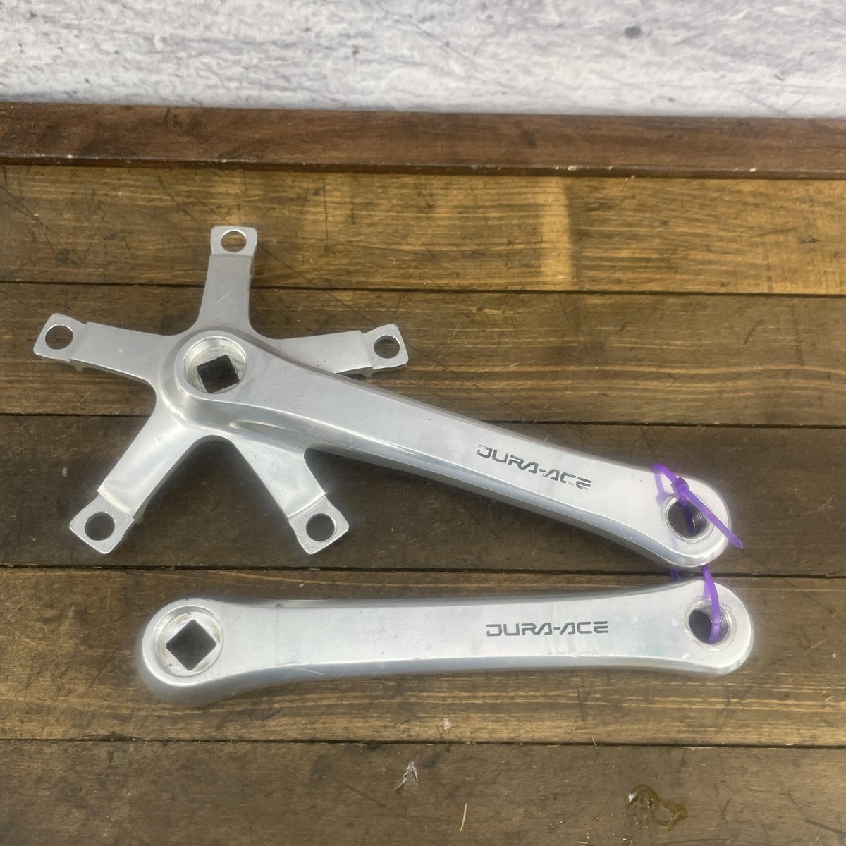 Vintage Shimano Dura-Ace FC-7402 Crankset 172.5 mm 130 BCD Japan