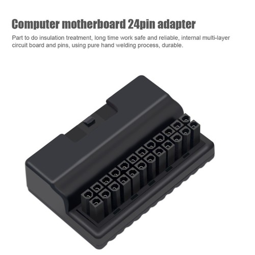 ATX 24 Pin auf 90 Grad Netzstecker Adapter Mainboard Motherboard Stromverso2112 - Bild 2 von 7