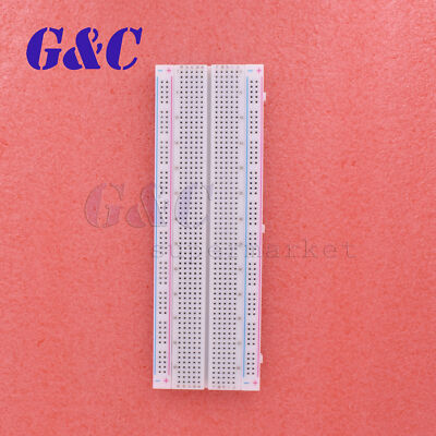MB-102 MB102 830 Points Breadboard Solderless PCB Protoboard Board Test DIY