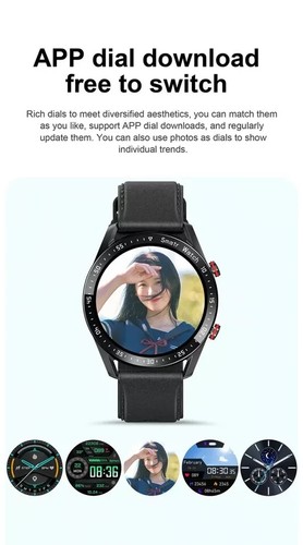 ECG+PPG Bluetooth Call Smart Watch for Men Laser Health Fitness Android Gift - Zdjęcie 8 z 15