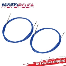 2PCS 20FT Universal 33C Shift Control Cable for Boat Throttle Control Lever