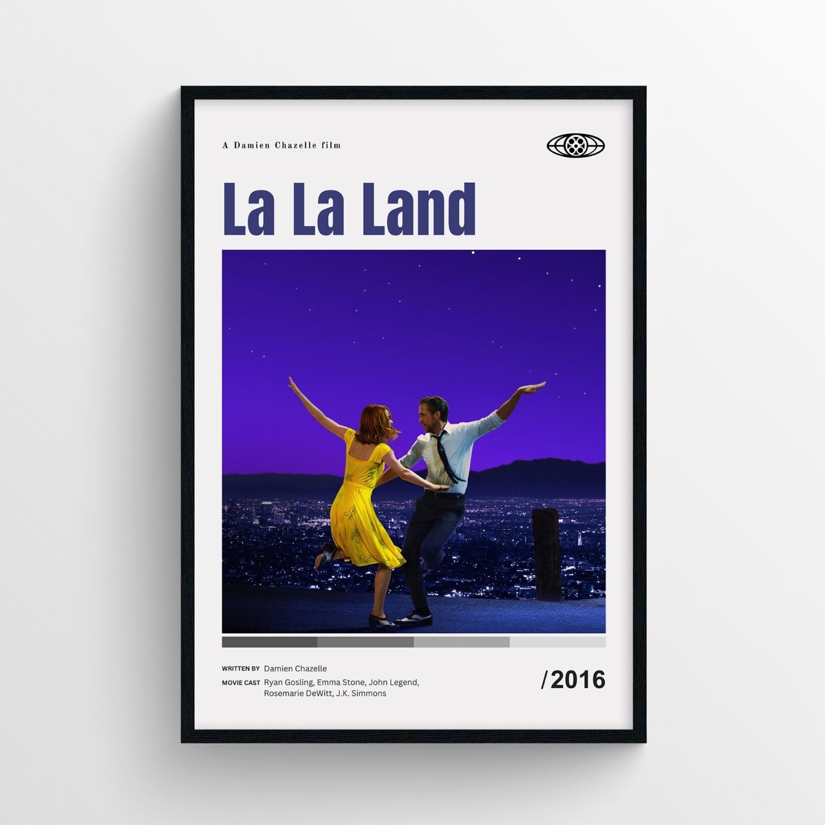 La La Land Movie Poster Print, Wall Art - Unframed | eBay