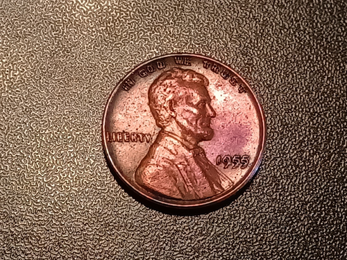 AU 1955/55 DDO Lincoln Cent