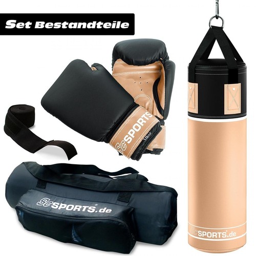 ScSPORTS® Boxsack Set Gefüllt Handschuhe Bandagen Erwachsene MMA Sandsack Boxen - Bild 10 von 26