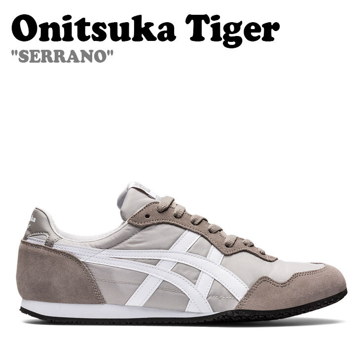 ◆onitsuka tiger◆ serrano 1183B400_022 Onitsuka Tiger SERRANO 1183B400.022 OYSTER GREY/WHITE men's