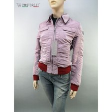 Giacca Bomber Donna SWISS CHRISS Rosa Iron TOP CASUAL STYLE Made in Italy