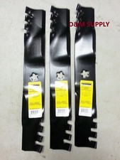 set of 3  Mower Predator blades to fit Craftsman Husqvarna 48" 173920 