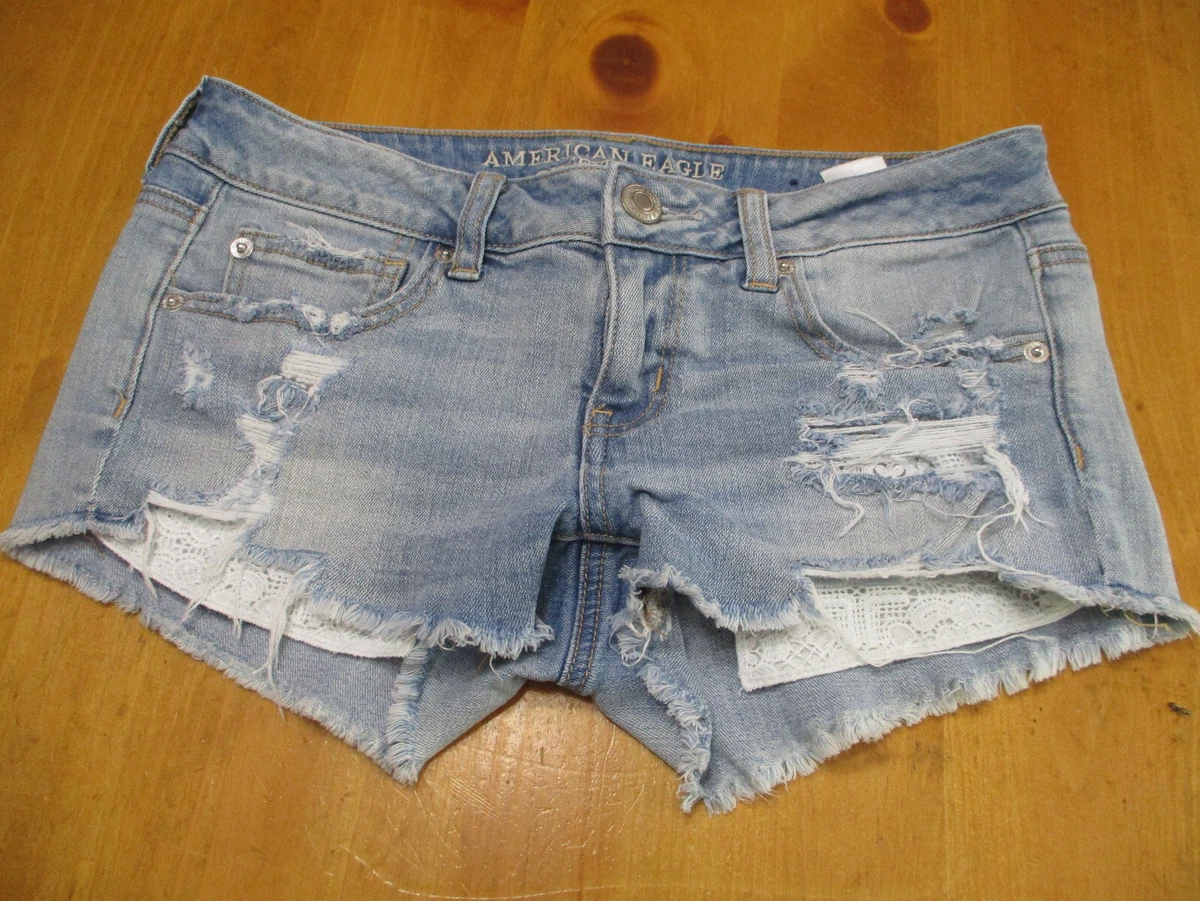 American eagle deals super low shortie