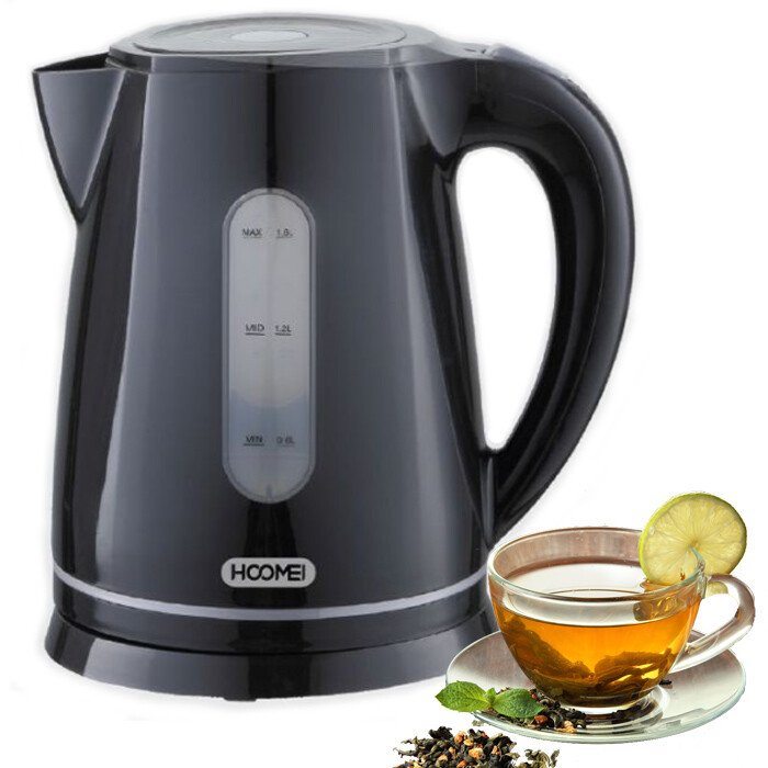 Bollitore per Tisane e Thè 1.8L Acciaio Inox 2200W Sicuro e Capiente