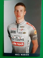 CYCLISME carte cycliste HECL MARIAN équipe DE NARDI PASTA MONTEGRAPPA 2001