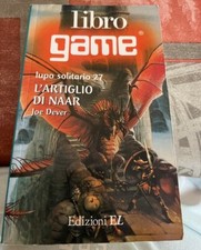 librogame  l'artiglio di Naar n.27  Lupo solitario  2°edizione 2001  Joe Dever