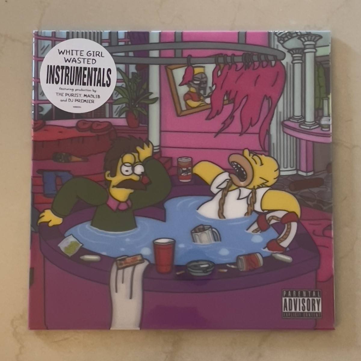 洋楽 White girl wasted instrumentals LP !! White Girl Wasted - White Girl Wasted Instrumentals (Yellow