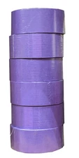 Professional Grade  2 Inch Masking Tape - Competes with 3M 6656 Yellow - 6 Rolls