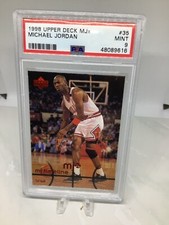 1998 Upper Deck Mjx Card Prices | Basketball | PSA & Ungraded Values