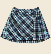Justice Plaid Elastic Waist Skort Girl s Size M 10