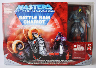 MASTERS OF THE UNIVERSE BATTLE RAM CHARIOT SKELETOR FIGURE MOTU