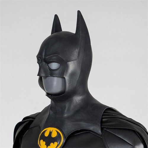 2023 The Flash Batman Bruce Wayne Cosplay Costume Outfit Halloween Mens Costume - Picture 10 of 23