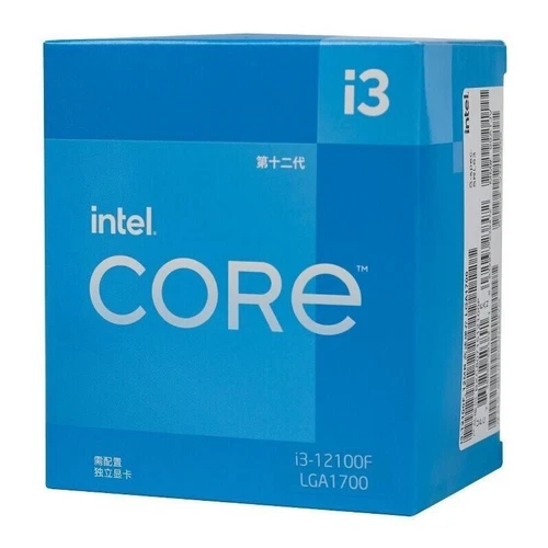 for Intel Core series 12th generation i3-12100F original box CPU【4核8线程】