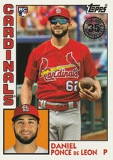 2019 Topps Baseball 1984 Rookies Insert Complete Your Set