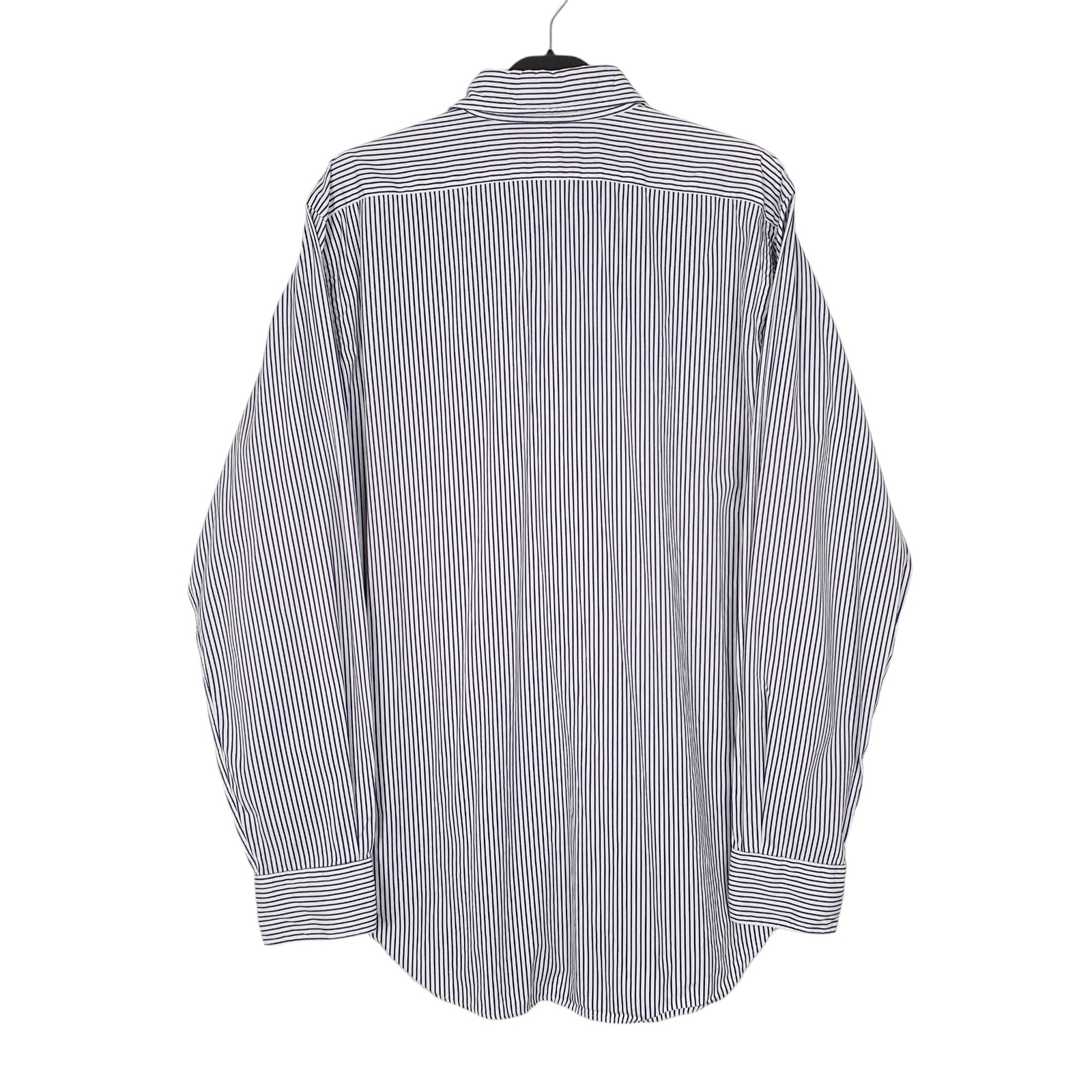 RALPH LAUREN Blue Striped Shirt Classic Fit Estate Formal Dress Long Sleeve  M image 3