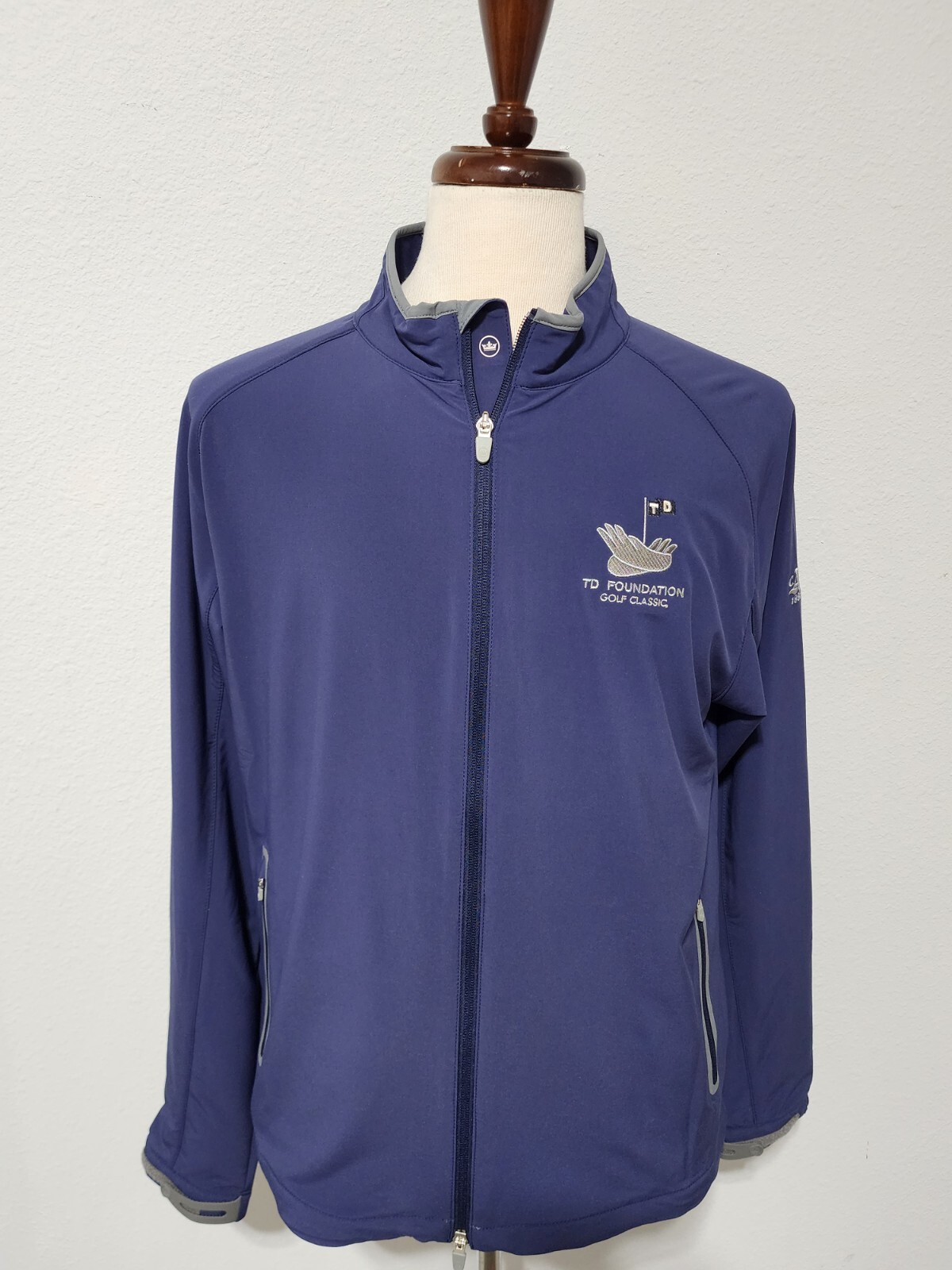 Peter Millar Full Zip Jacket Men Medium - image 12