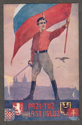 c1920 Sokol Games Card artist: Karel Simunek 329-5