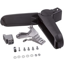 Front Black Center Console Armrest Lid Box For Vw Jetta Bora Golf Mk4 1998-2004