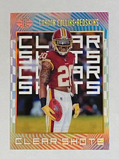 2019 Panini Illusions Clear Shots Gold #CS-LC Landon Collins Washington /399