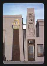 Egyptian Garage San Diego California Historic Old Photo 10