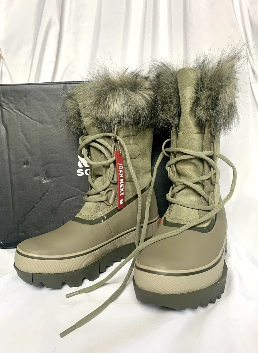 Sorel Joan of Arctic Next Sage Winter Boots Size 6.5 B NWT in Box But No Soles