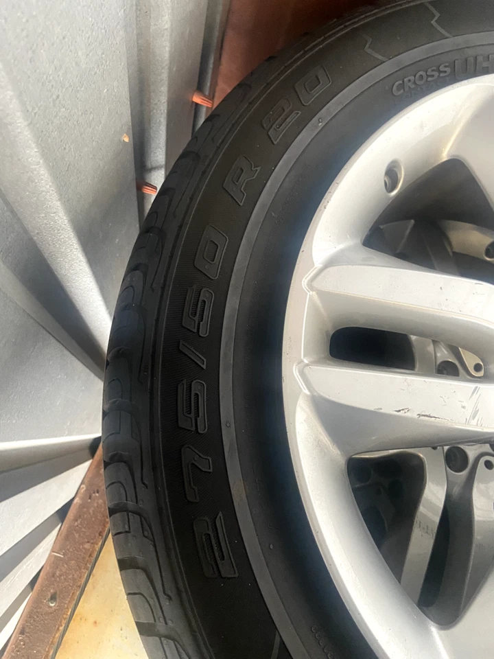 20 OEM MERCEDES BENZ 2015-20 GL AMG WHEELS RIMS GL350 GL550 GLS GL450 ML SET  - Image 2 of 4