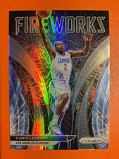 2021-22 Panini Prizm Kawhi Leonard Fire Works Fastbreak Los Angeles Clippers #7