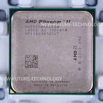AMD Phenom II X2 555 (HDZ555WFK2DGM) CPU 4000 MHz