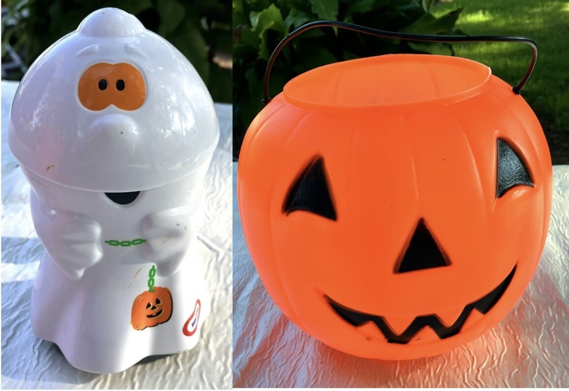 Early 2000s Y2K Halloween Bundle Little Tykes Ghost Flashlight