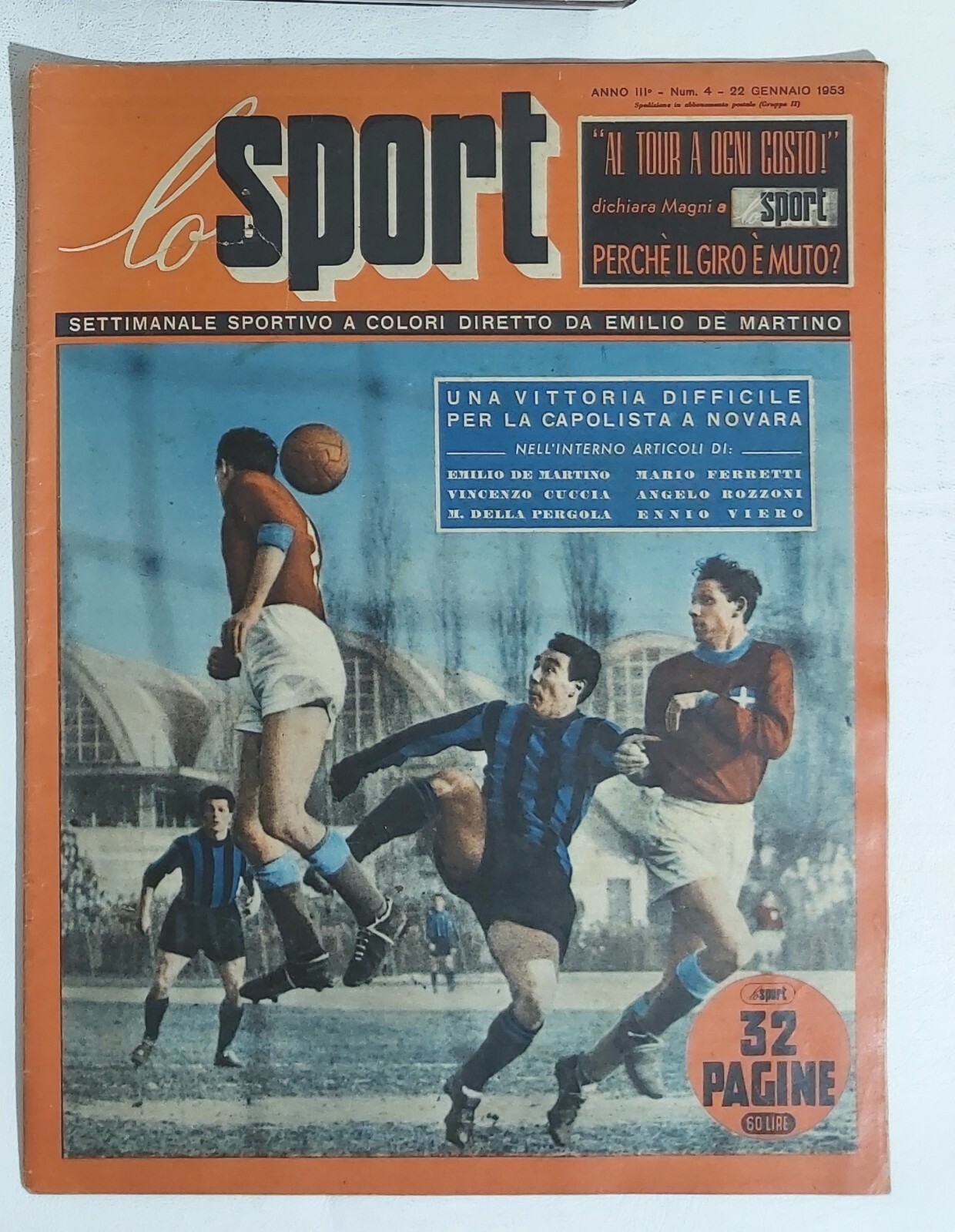 09417 Lo Sport - anno III - N° 04 - 1953 - vittoria difficile per la capolista