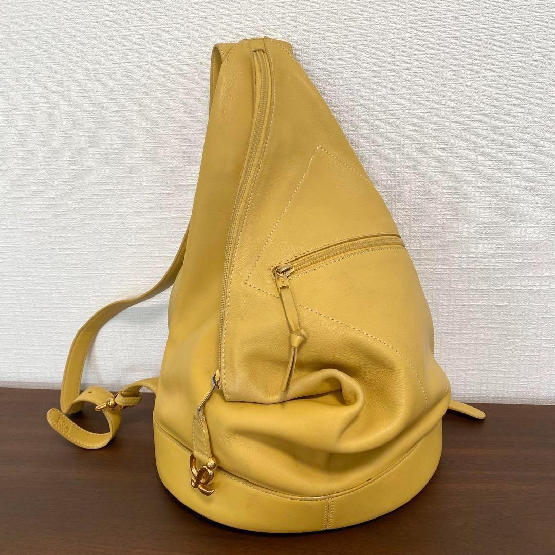 Loewe Rucksack Anton Bag Leather Mustard Yellow | eBay Loewe Rucksack Anton Bag Leather Mustard Yellow | eBay